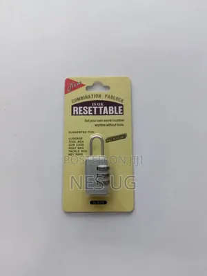 Top Security Combination Padlock - Silver