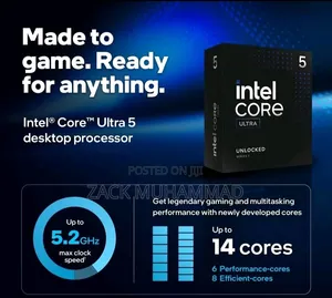 New Desktop Computer 16GB Intel Core Ultra 5 SSD 1T