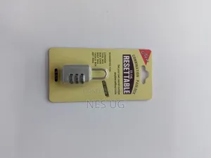 Top Security Combination Padlock - Silver