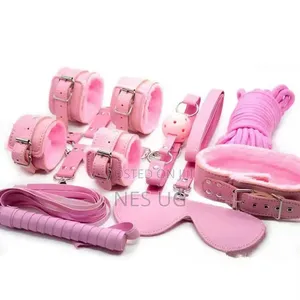 7Pcs Set BDSM Bondage Kit for Couples - Pink