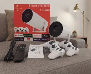 Smart Movie Projector With Gaming Function – WiFi 6