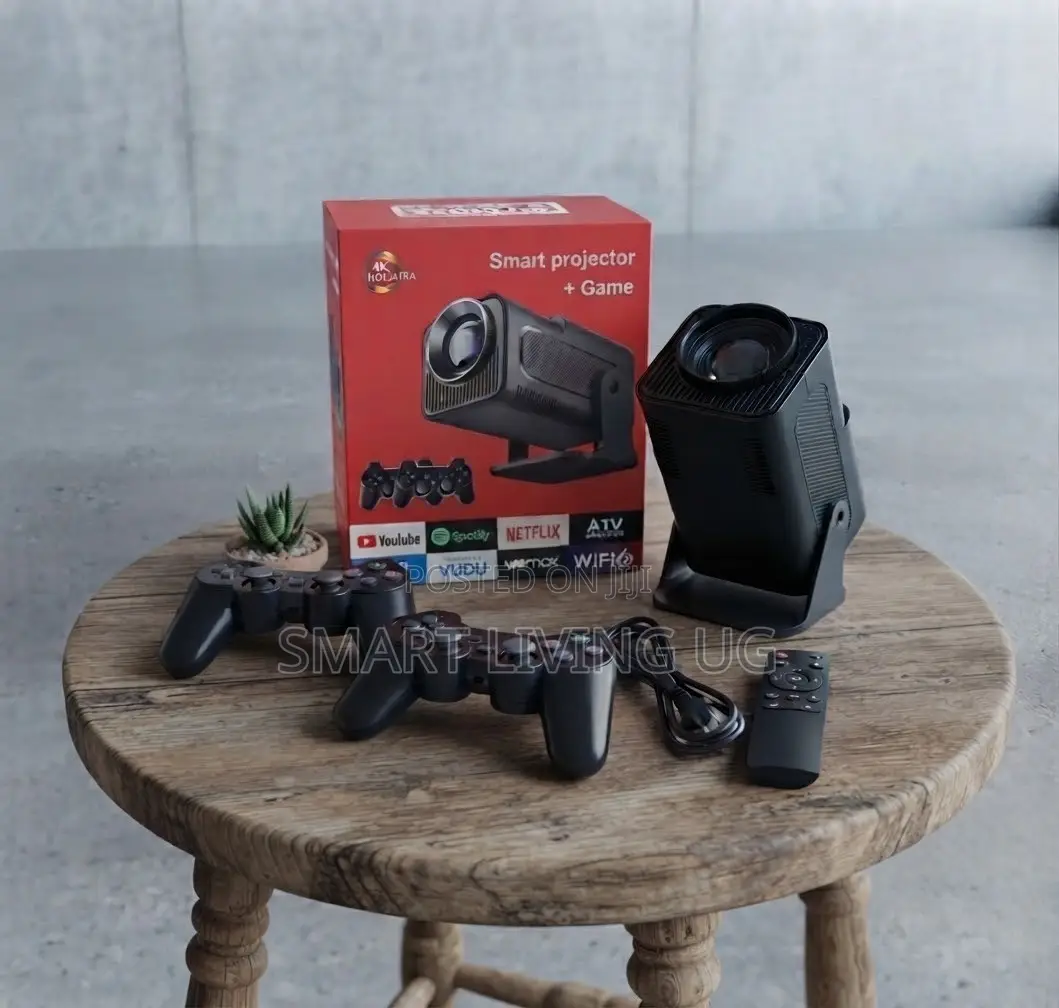 All-in-One Smart Projector + Game System HD, Netflix, YouTube
