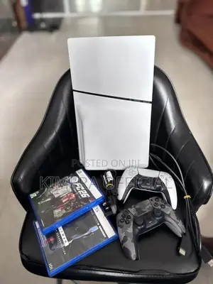 PS5 SLIM Standard Edition |1TB | 2 Pads| 3 Games