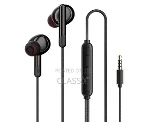 Porodo Soundtec Stereo Bass 3.5mm Wired Earphones