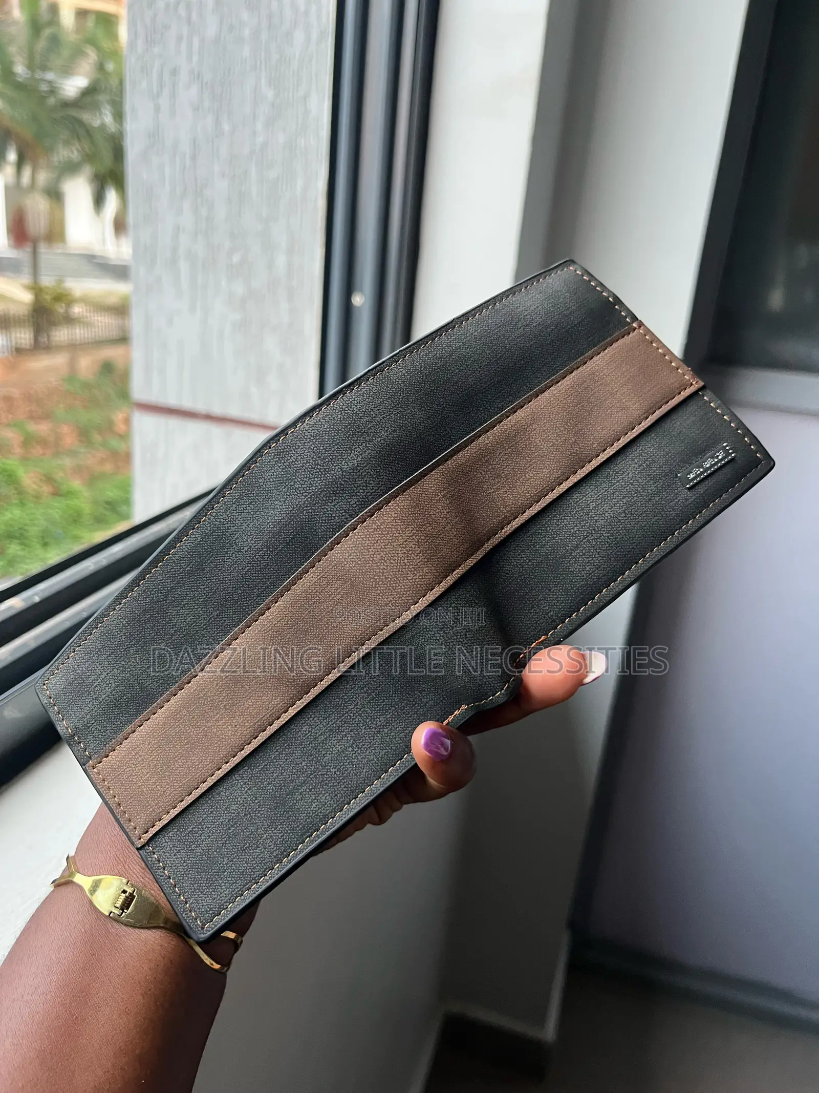 Men Bense Two-Tone Wallet for Men