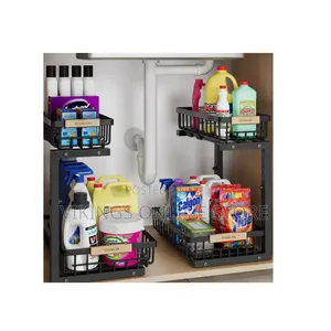 Under Sink Organizer - At PC
Available in White and Black