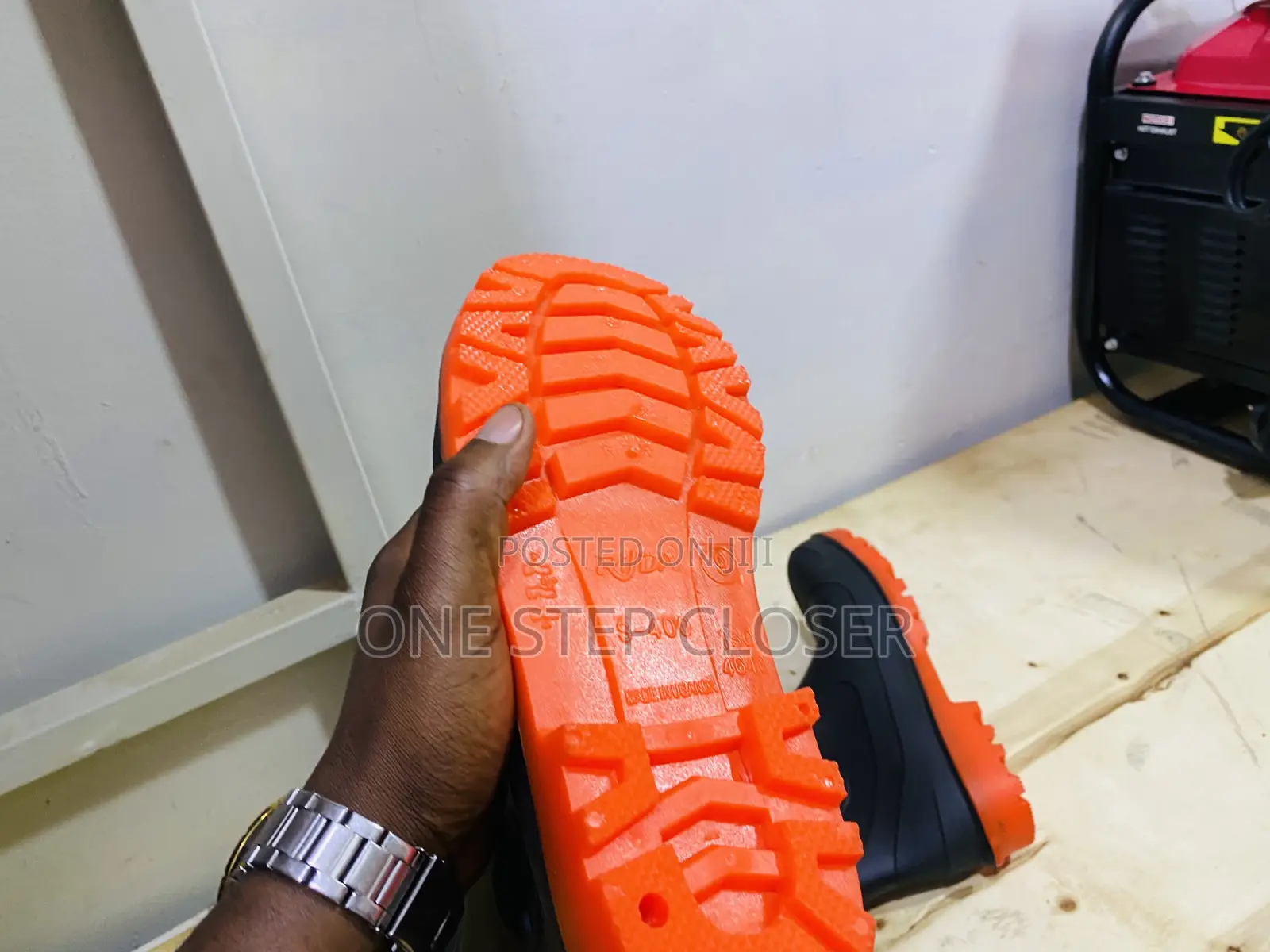 Saftey Gamboots Heavy Duty Metalic