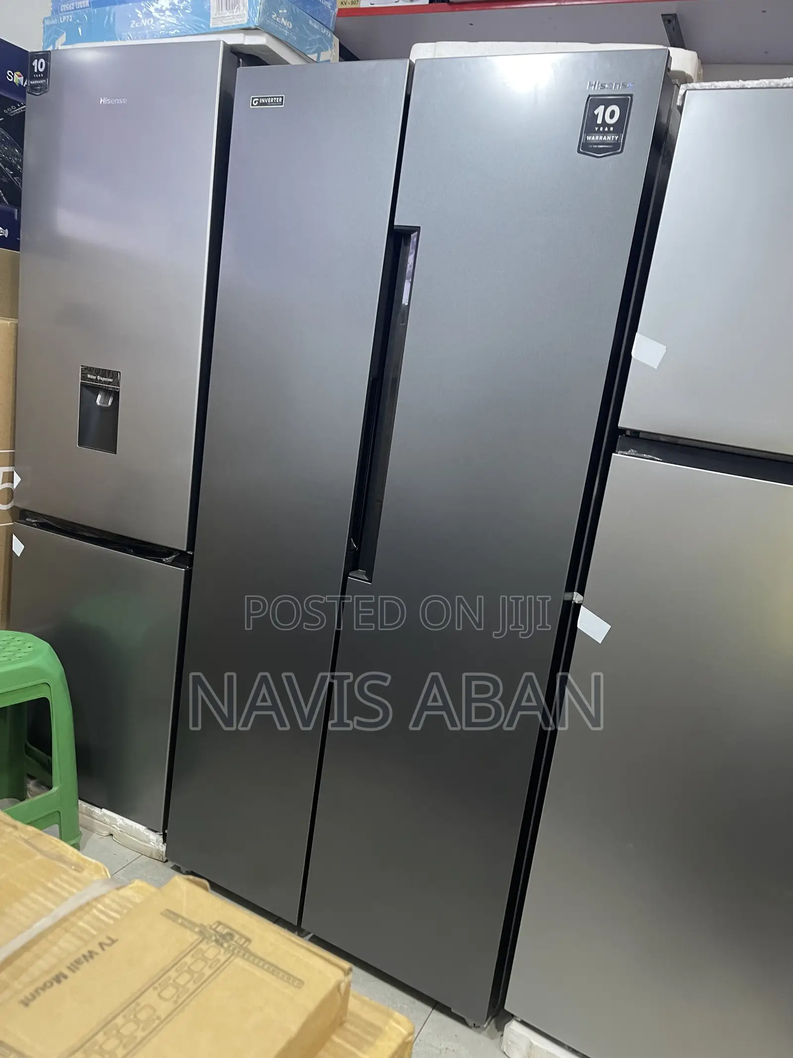 Hisense 560L Refrigerator Side by Side