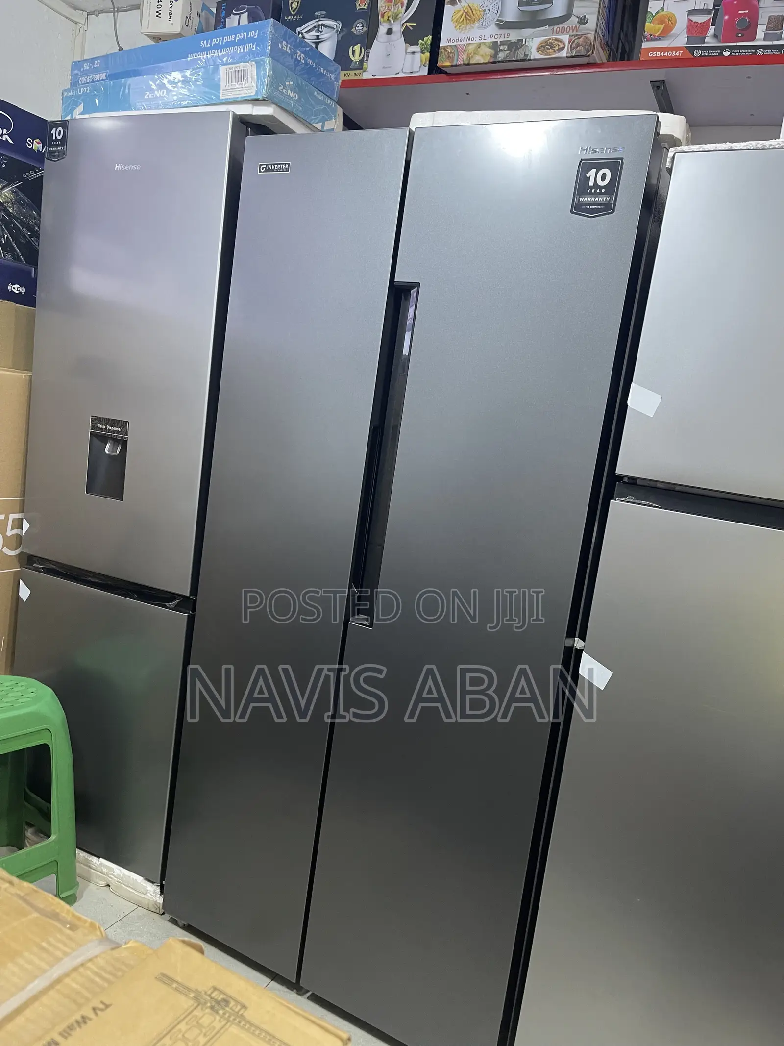 Hisense 560L Refrigerator Side by Side
