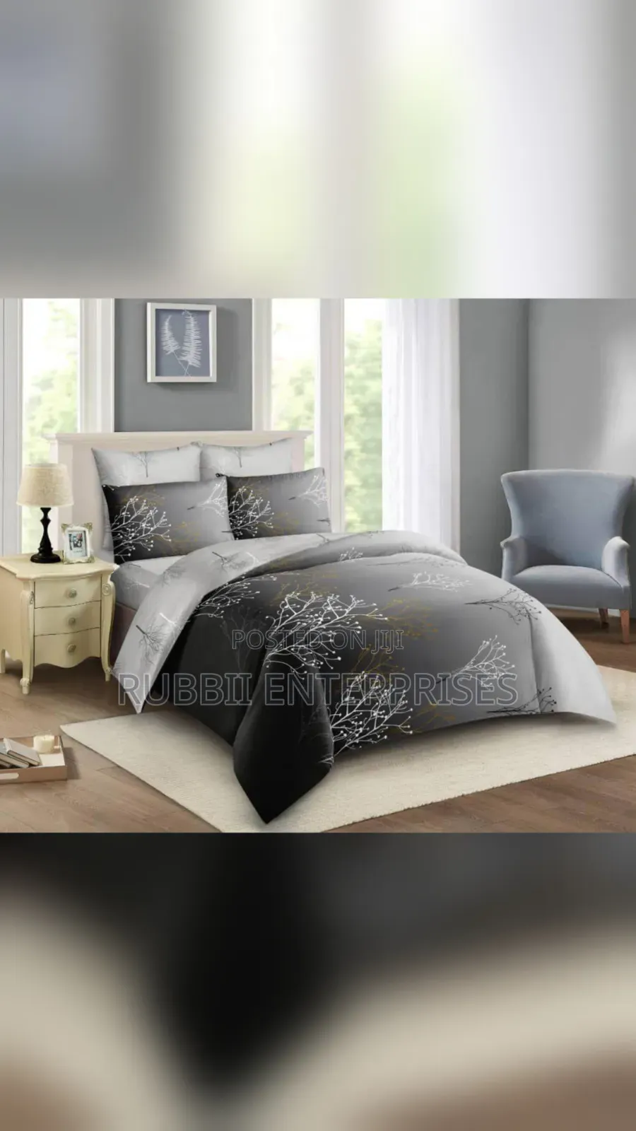 Duvet 5×6 (Botanical Tree Print)