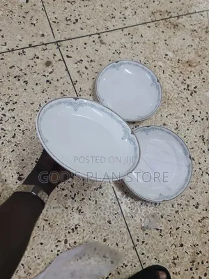 Elegant 24pcs Ceramic Plates Ceramic Dinner Plates