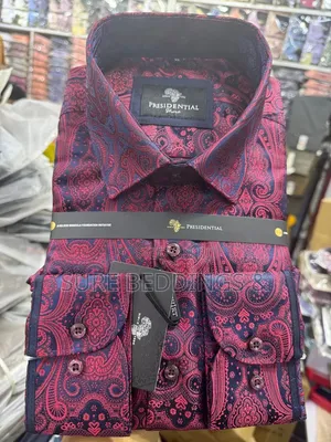Maroon Presidential Shirts