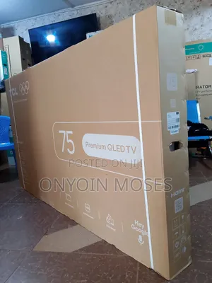 Brand New 75 Inches TCL Premium QLED Smart Google TV