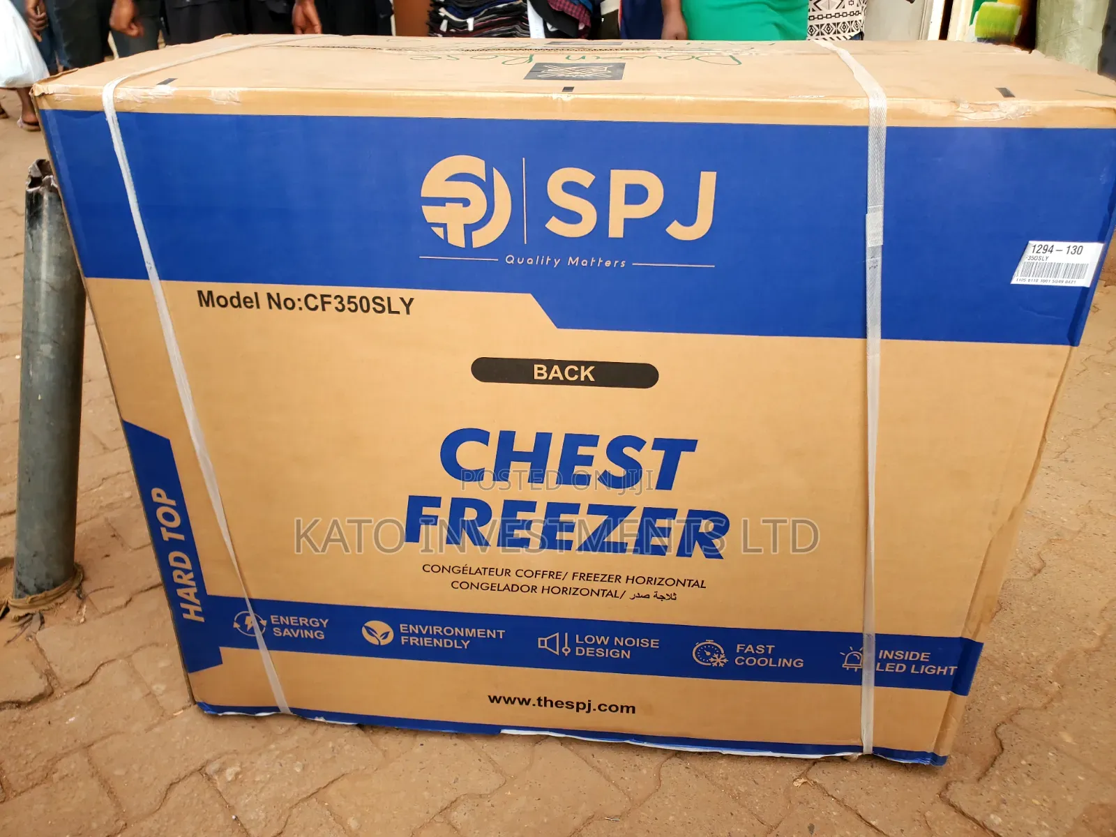 SPJ 350litrs Top Chest Freezer