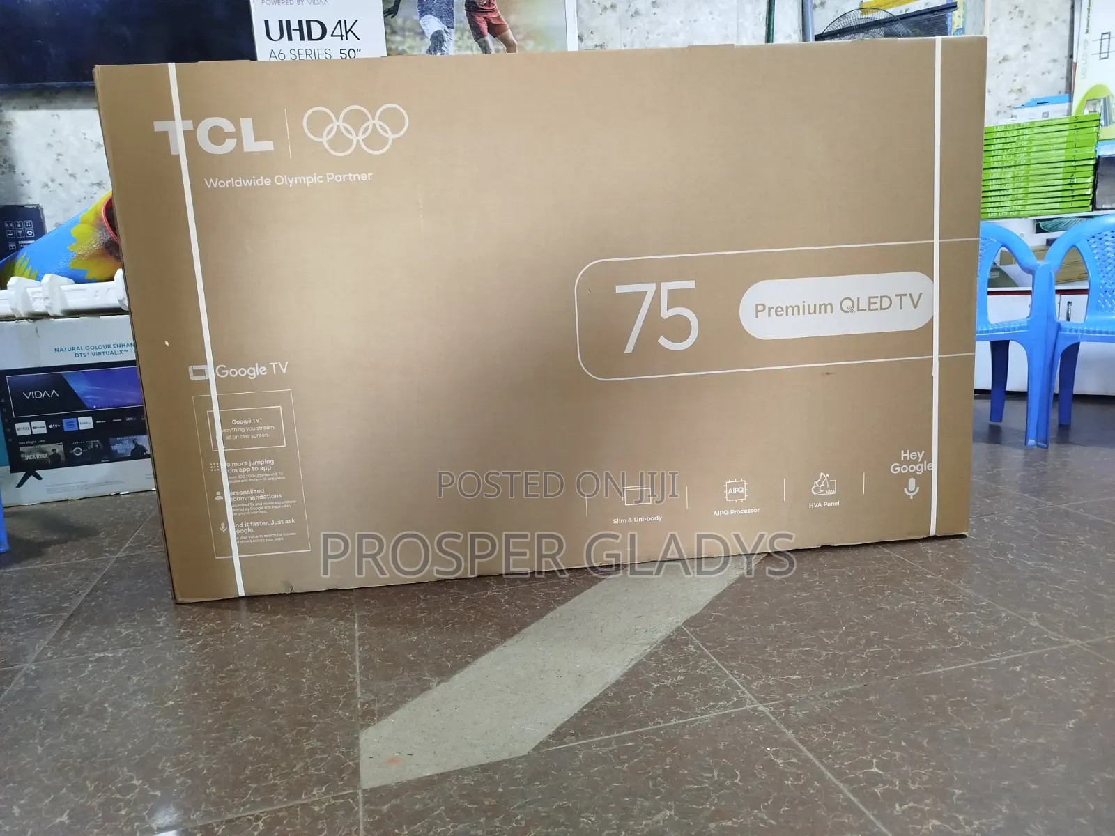 75 TCL Premium Qled Smart Android Digital.