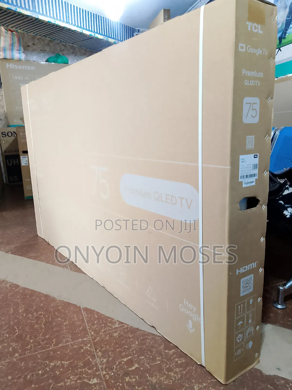 75" New TCL Premium QLED Google Smart TV