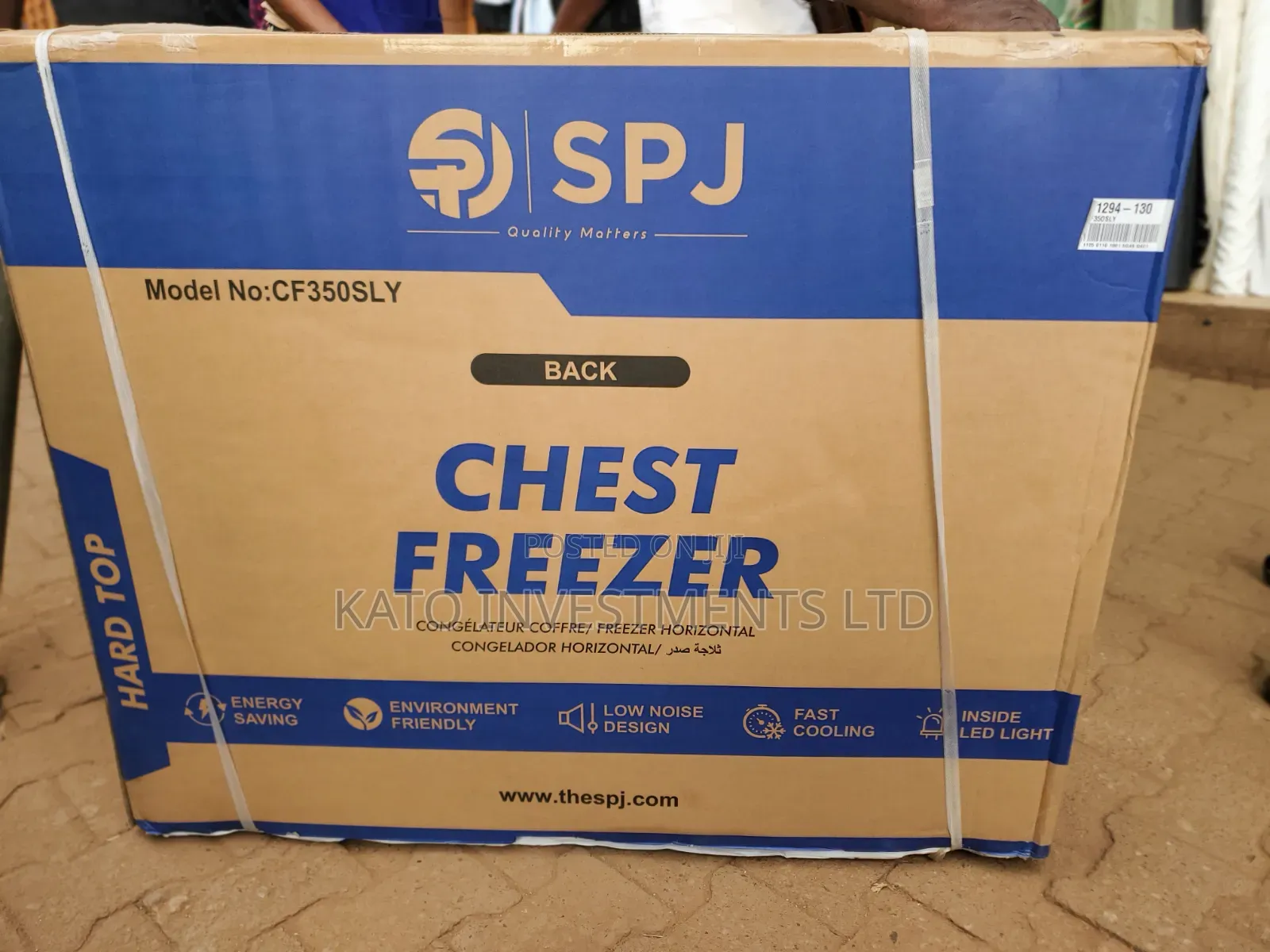 SPJ 350litrs Top Chest Freezer