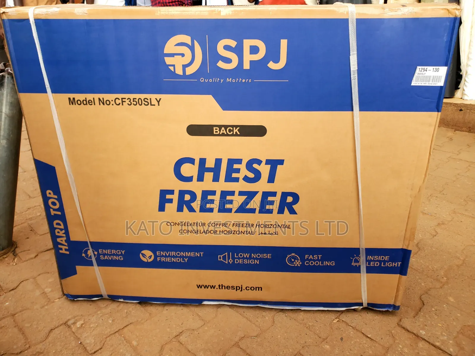SPJ 350litrs Top Chest Freezer