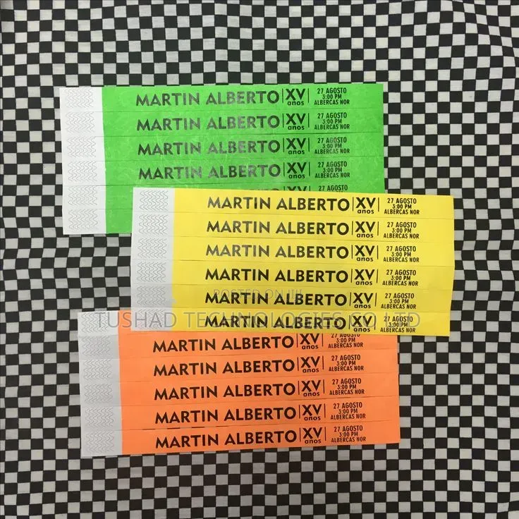 Events Concert Wristbands, Branded Show Armbands, Customized Armbands