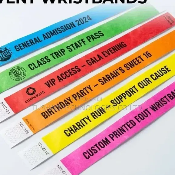 Events Concert Wristbands, Branded Show Armbands, Customized Armbands