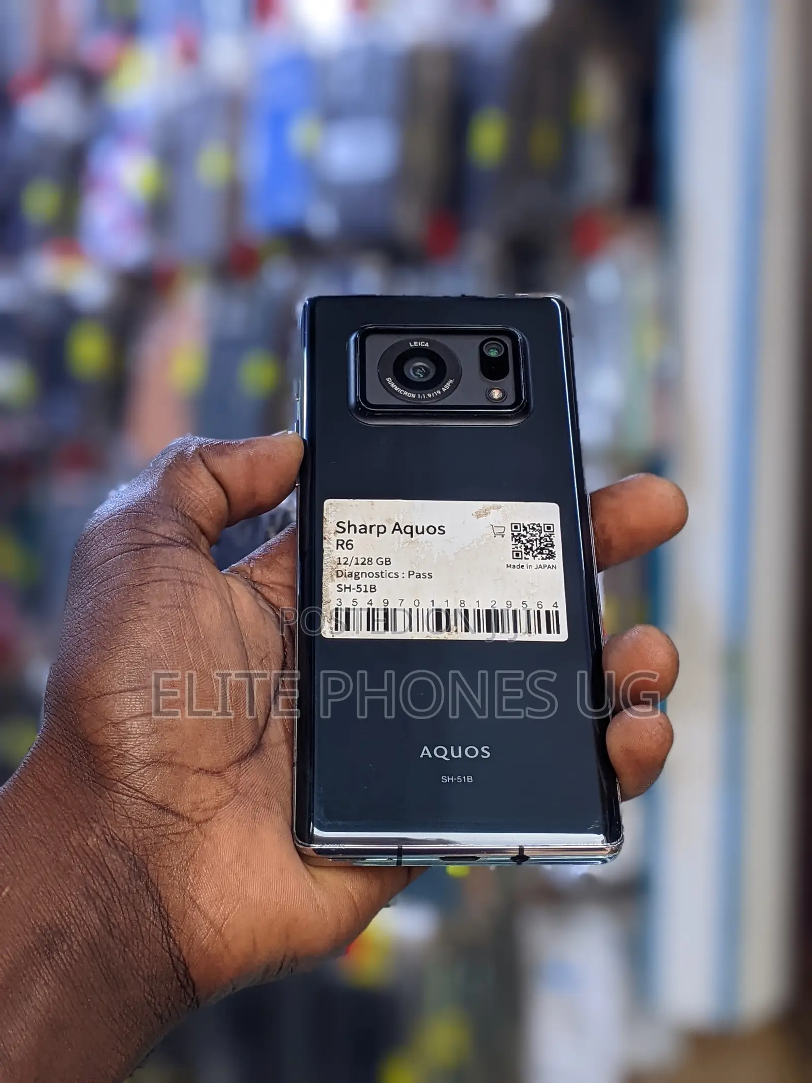 Sharp Aquos R6 128 GB Black