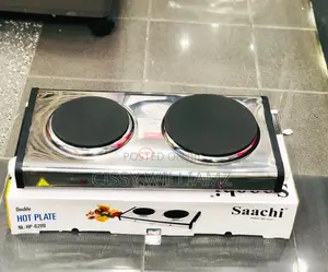Saachi Double Hotplate