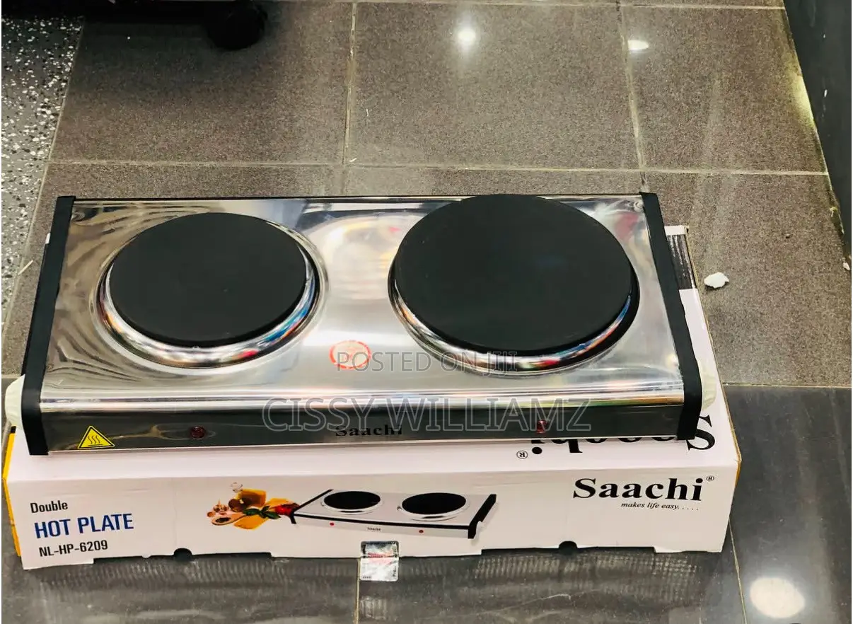 Saachi Double Hotplate