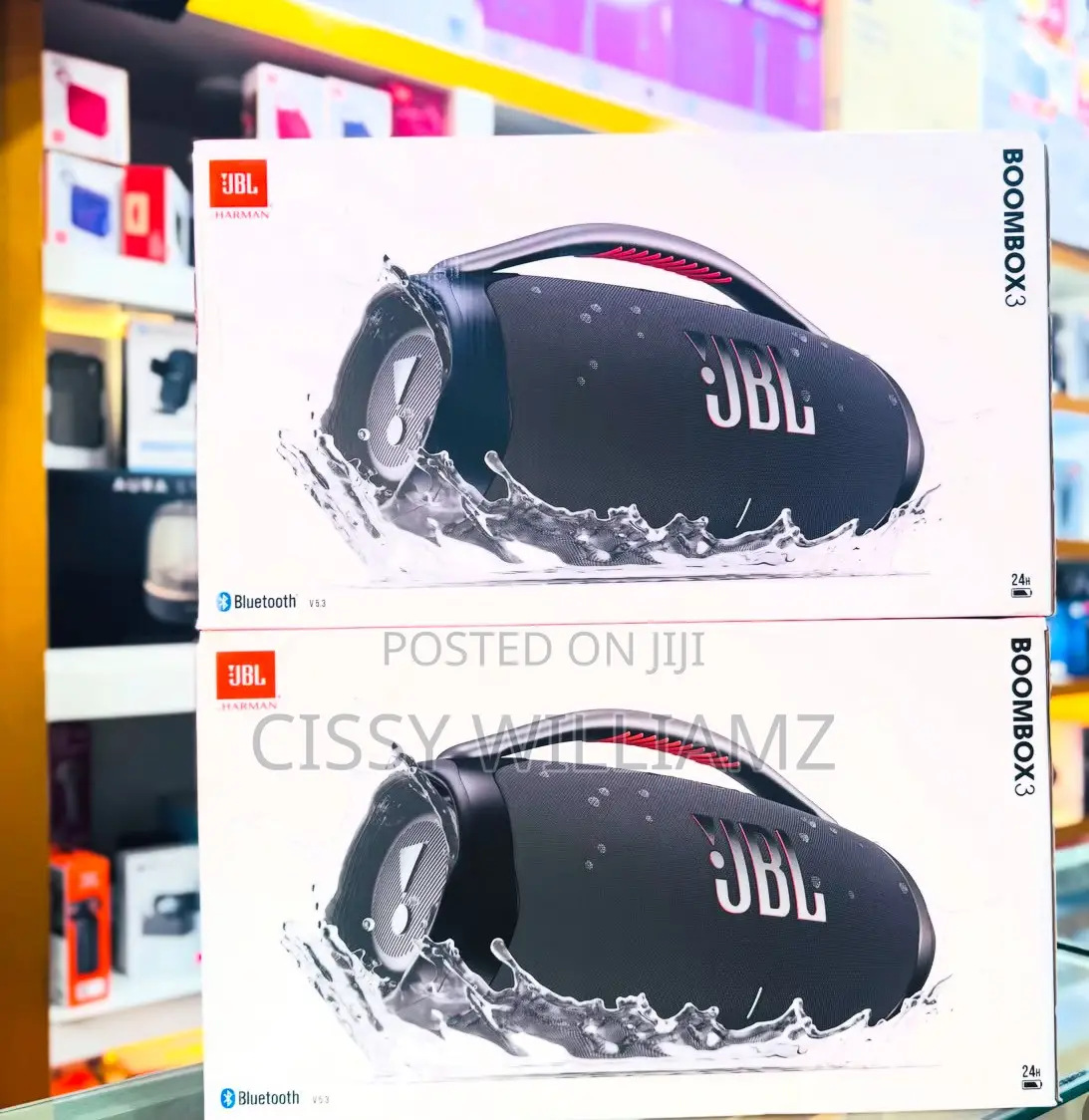 JBL Boombox 3 Portable Bluetooth Speaker