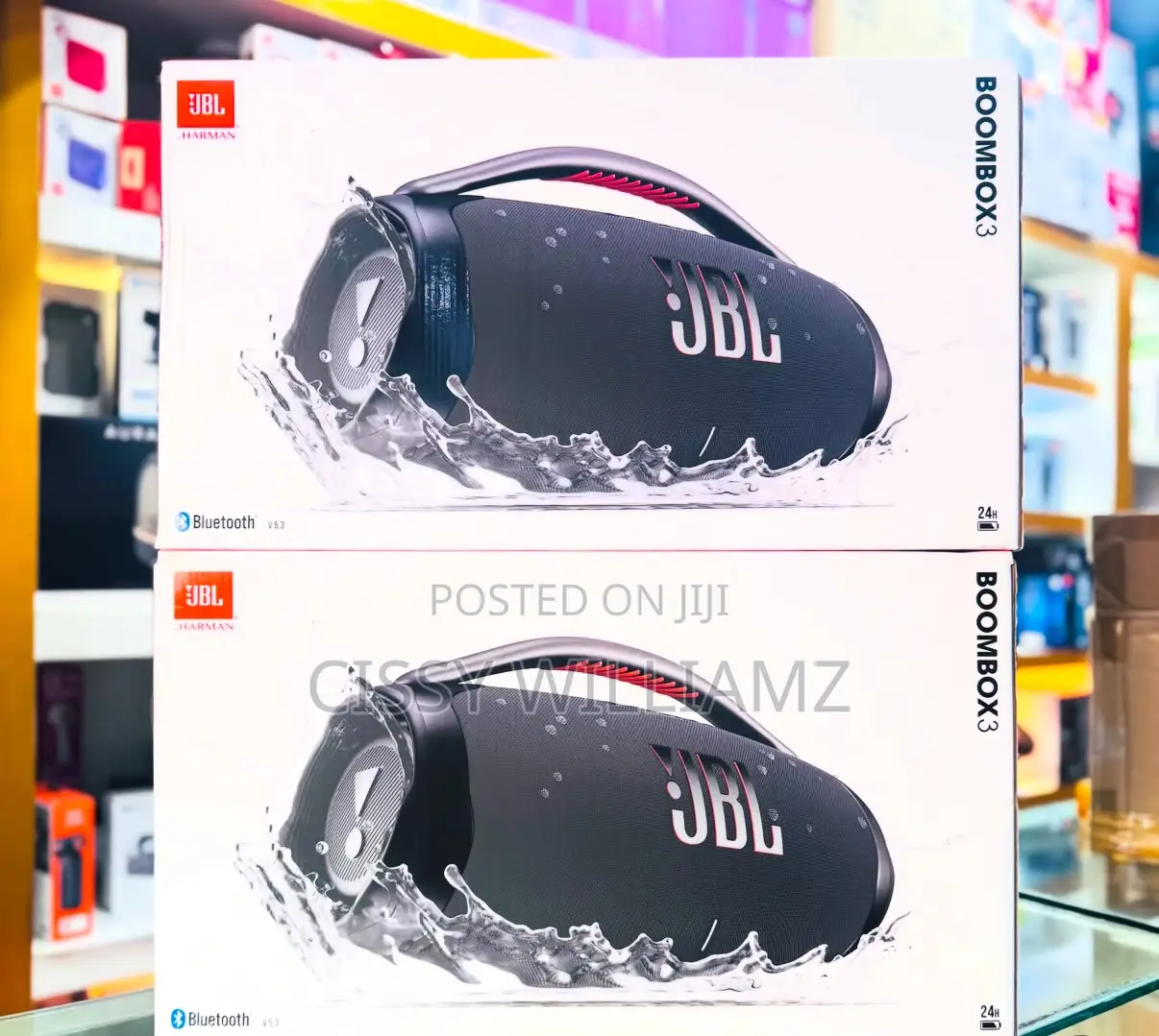 JBL Boombox 3 Portable Bluetooth Speaker
