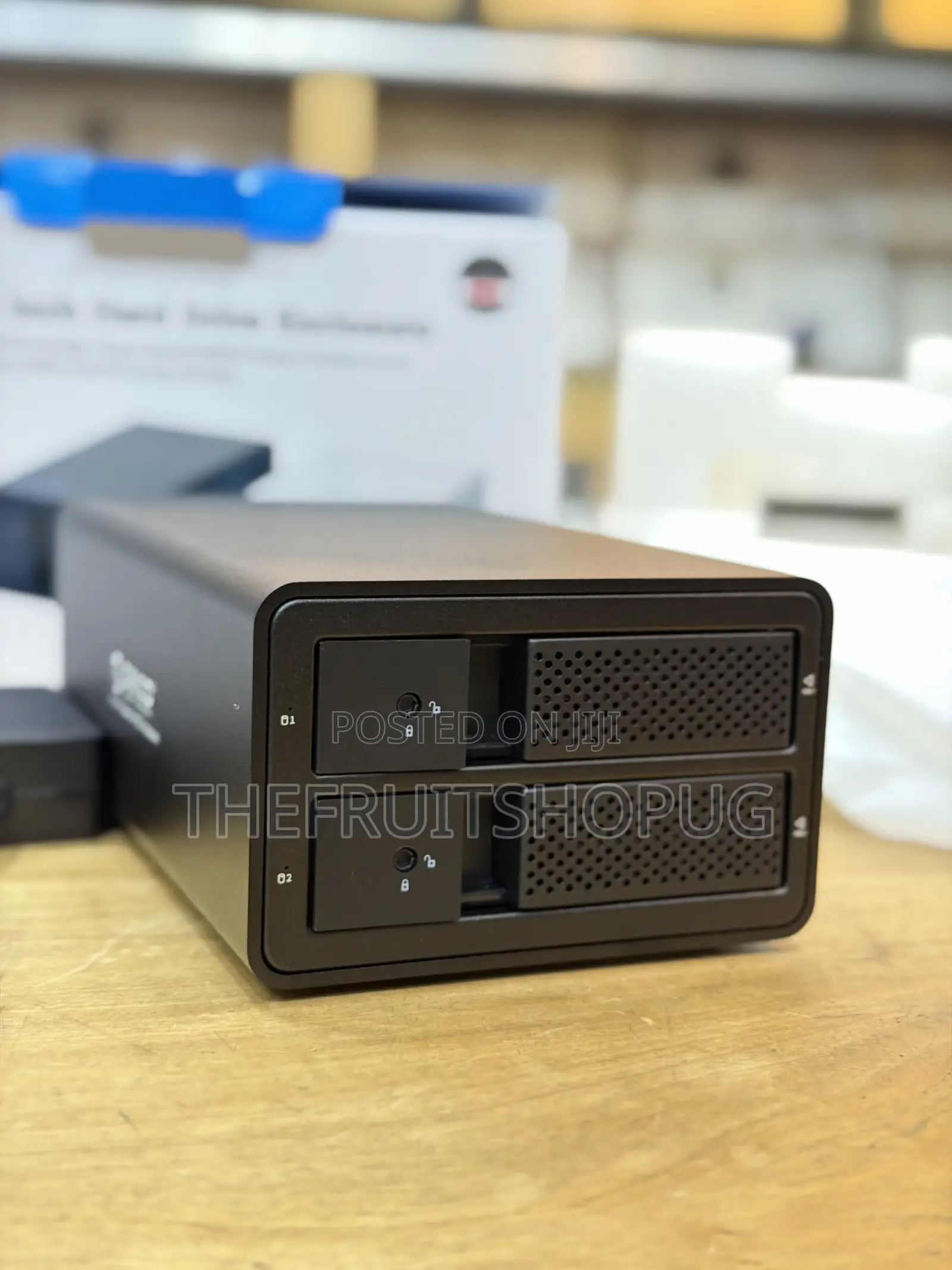ORICO 2-Bay 3.5-Inch External Hard Drive Enclosure – Dual HDD Storage