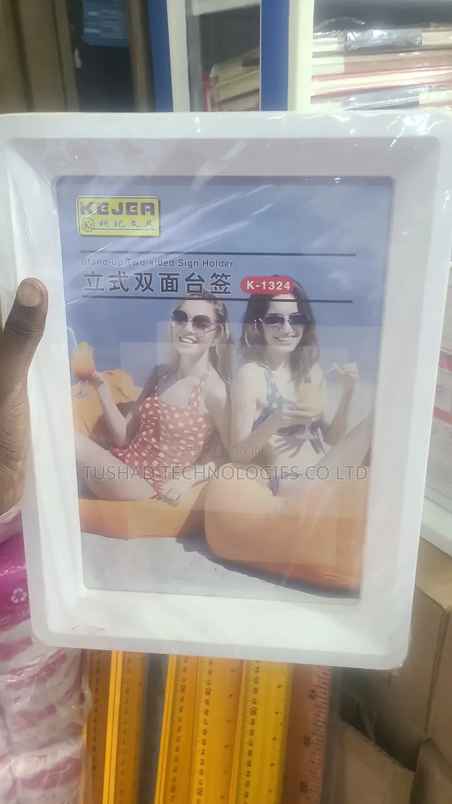 Table Sign Holder, Acrylic Table Display Menu, Flyer, Poster Holder