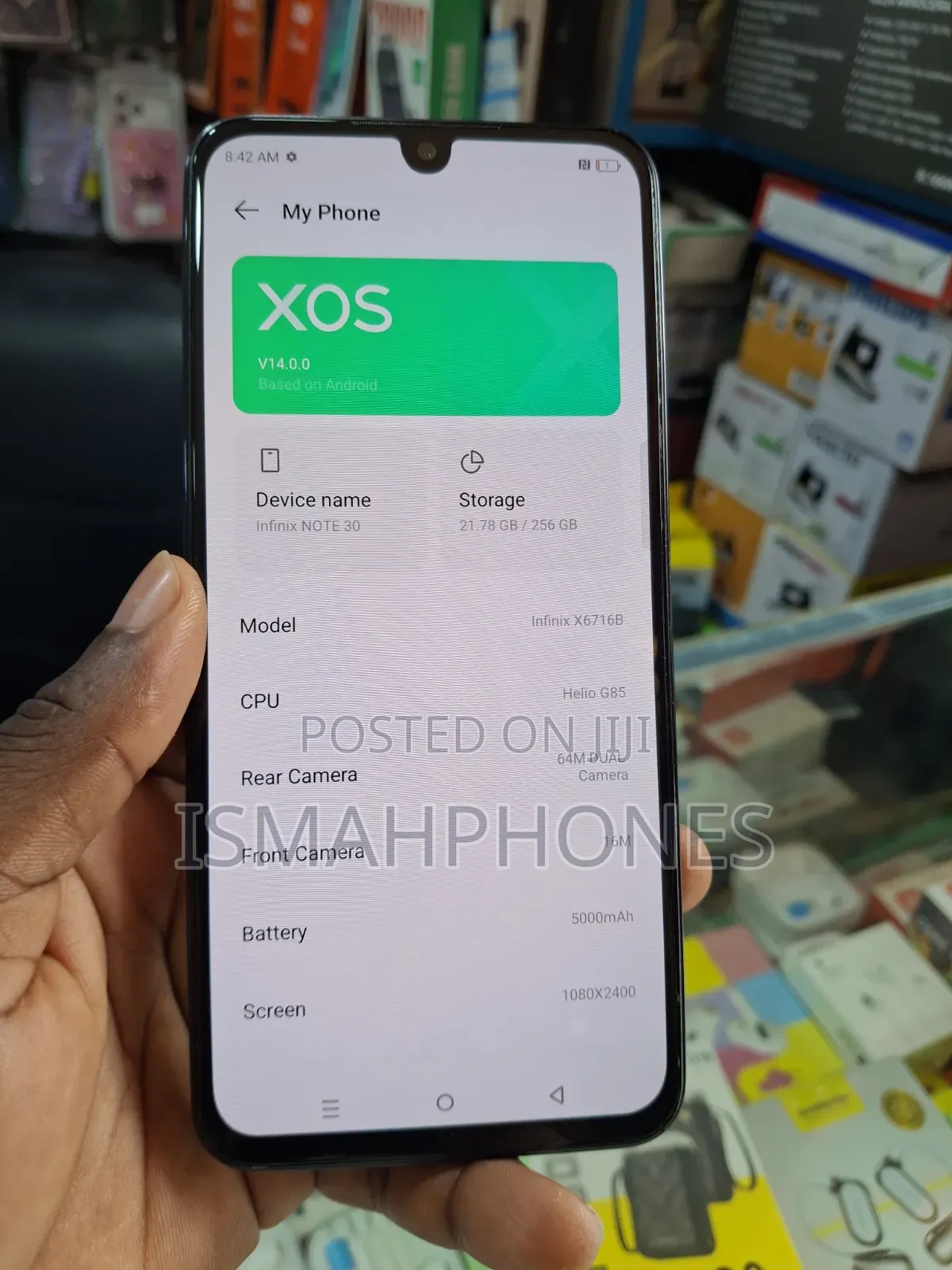 Infinix Note 30 256 GB Black