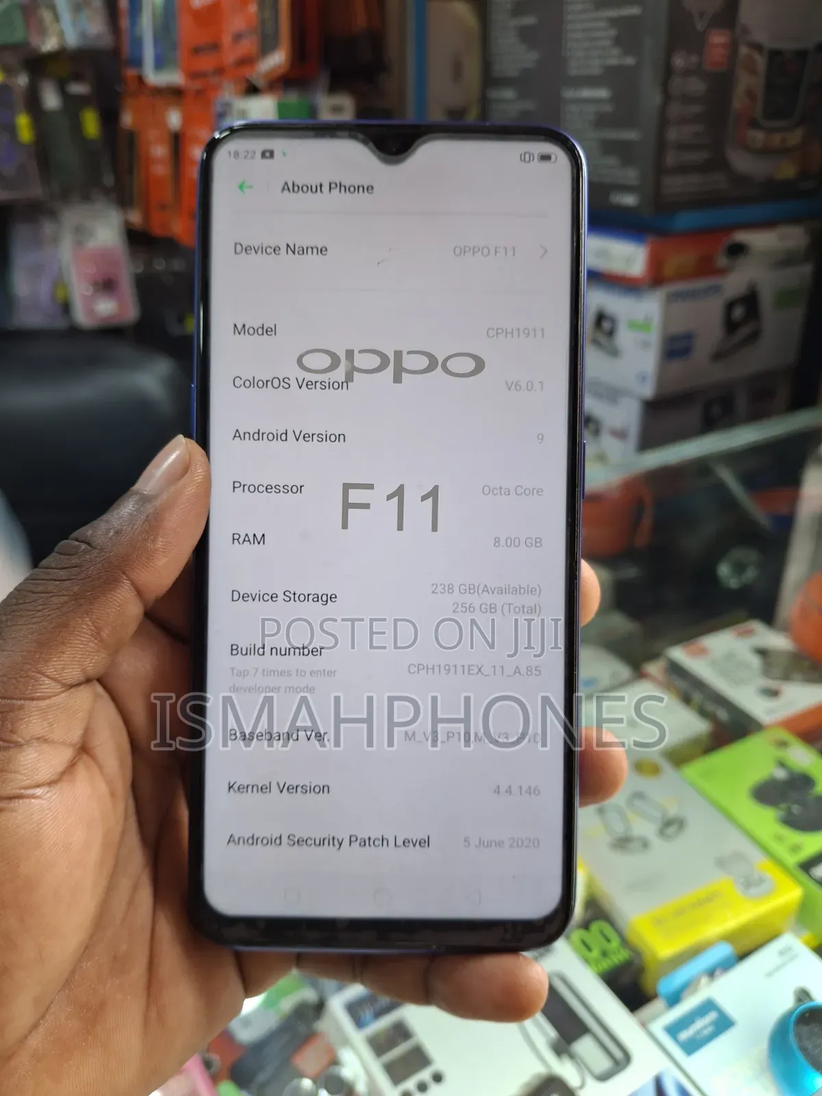 Oppo F11 256 GB Blue