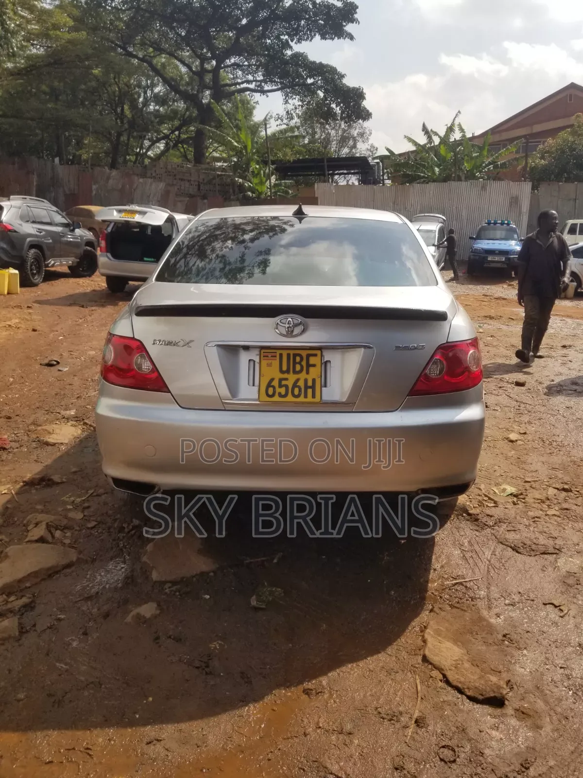 Toyota Mark X 2008 Silver