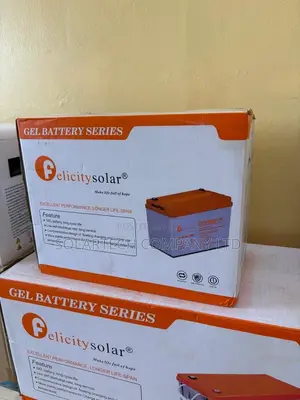 Felicity 100Ah 12V Deep Cycle Gel Battery – 3 Years Warranty