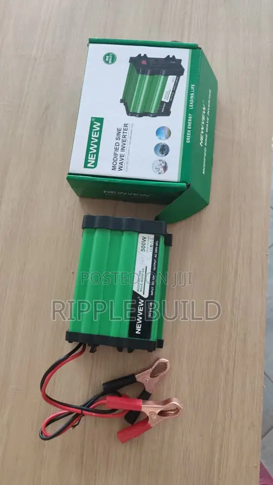 Newview 500w Modified Sine Wave Inverter 12v Dc to 220v AC Nv-Nk380