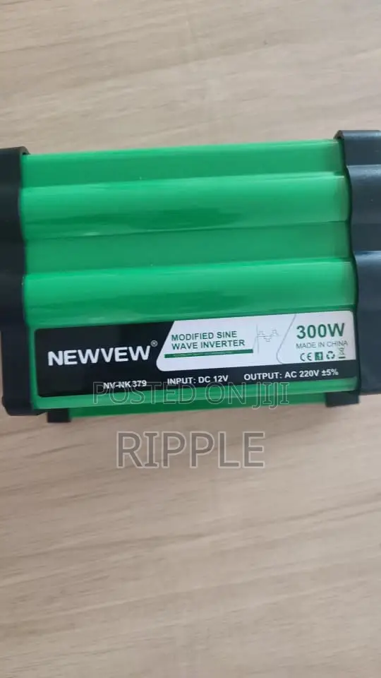 Newview 300w Modified Sine Wave Inverter 12v Dc to 220v AC Nv-Nk379