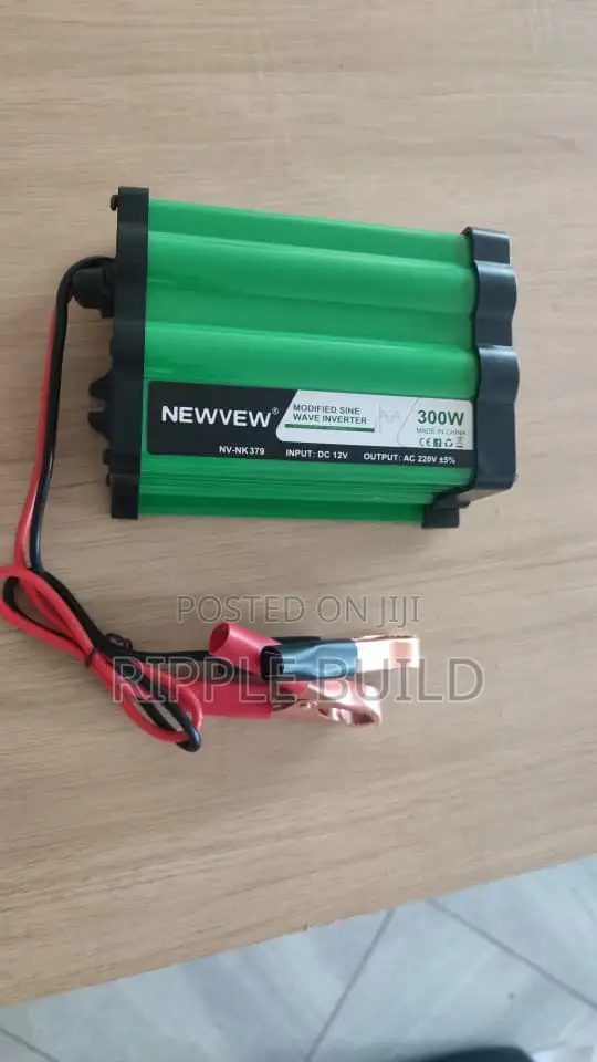 Newview 300w Modified Sine Wave Inverter 12v Dc to 220v AC Nv-Nk379