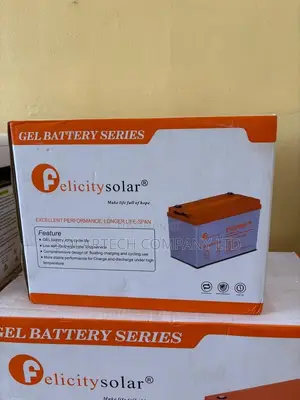Felicity 12V 100Ah Gel Battery for Solar Inverter Systems
