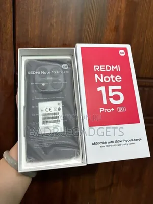 New Xiaomi Redmi Note 15 Pro+ 512 GB Black