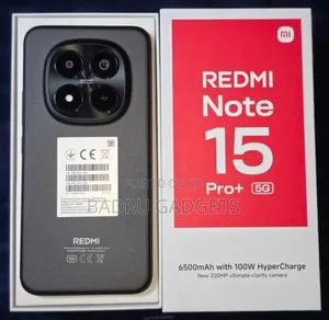 New Xiaomi Redmi Note 15 Pro+ 512 GB Black