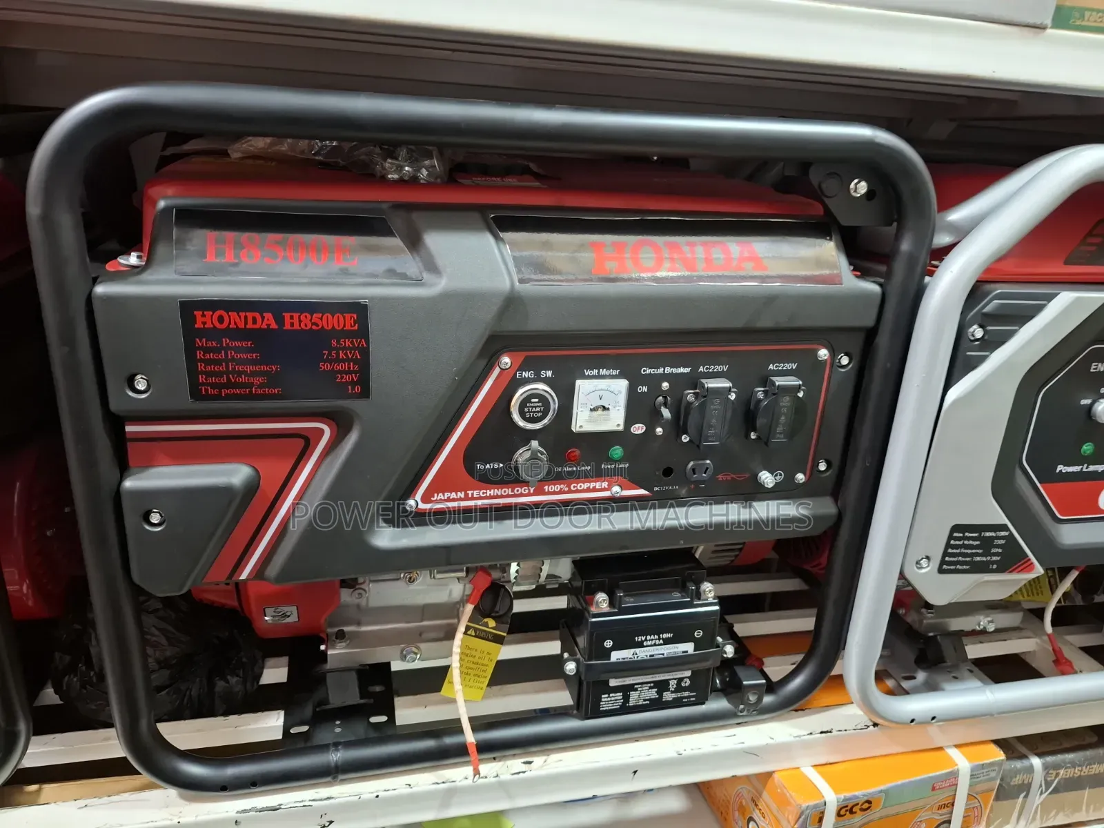 Honda 8500 / 8.5kva Petrol Generator