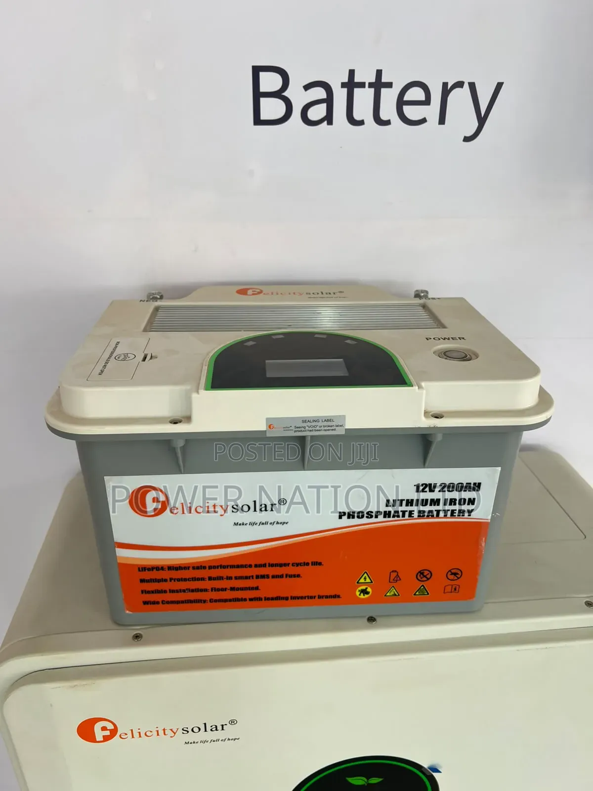 2.5kwh 200ah 12v Nampower Felicity Lithium Battery