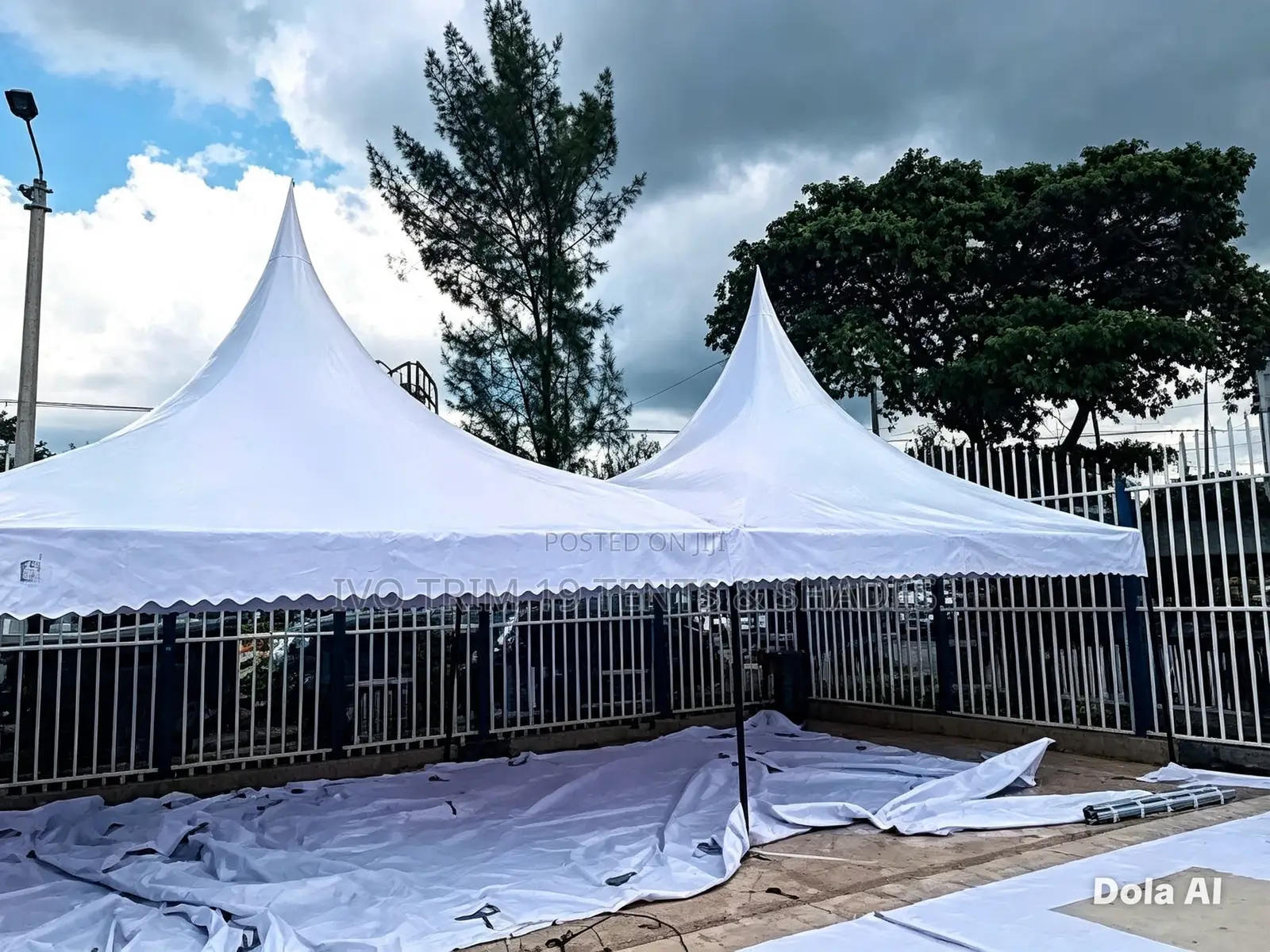White High-Peak Event Tents