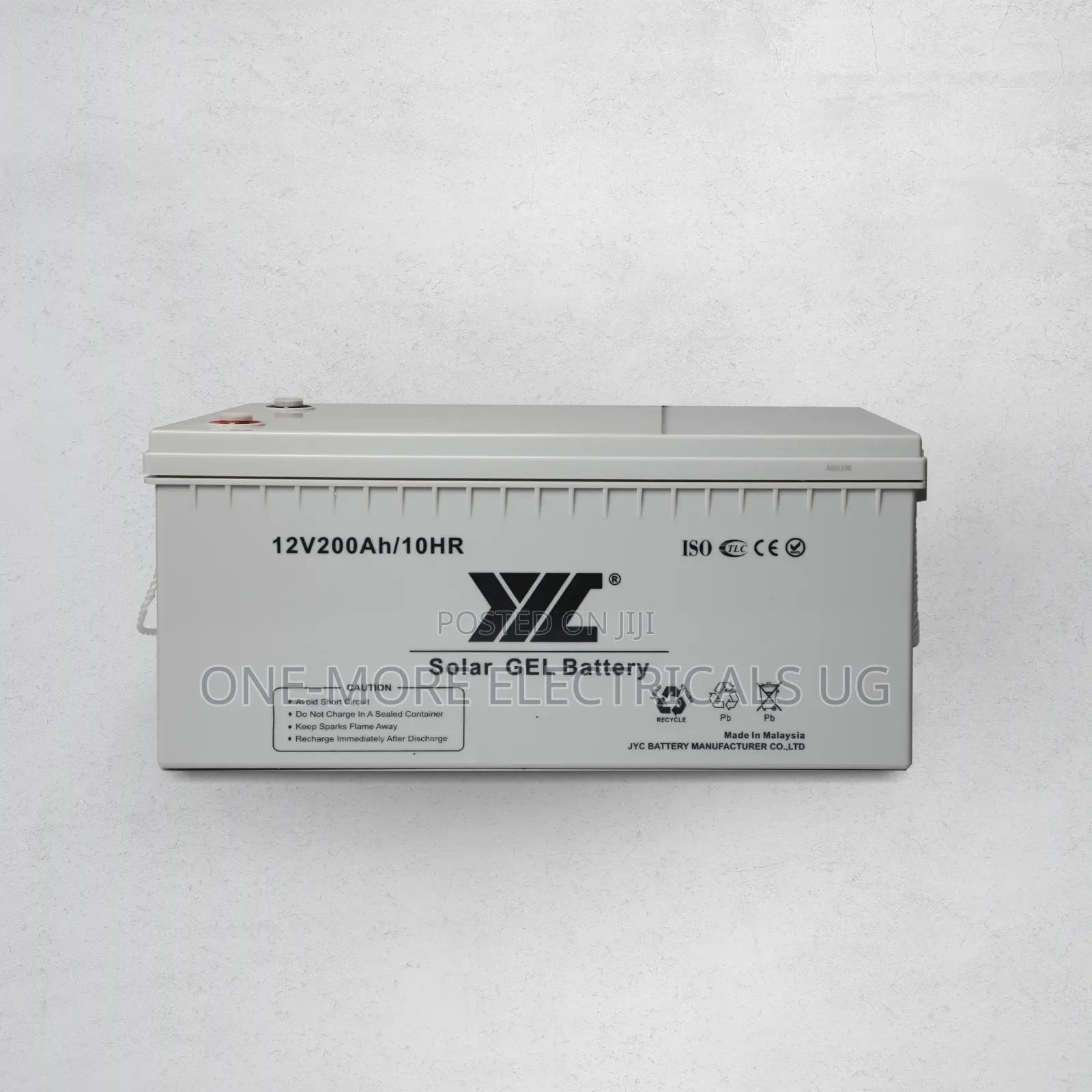 Gel Batteries 200ah/12volts Free Maintenance High Charging Voltage.
