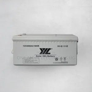 Gel Batteries 200ah/12volts Free Maintenance High Charging Voltage.