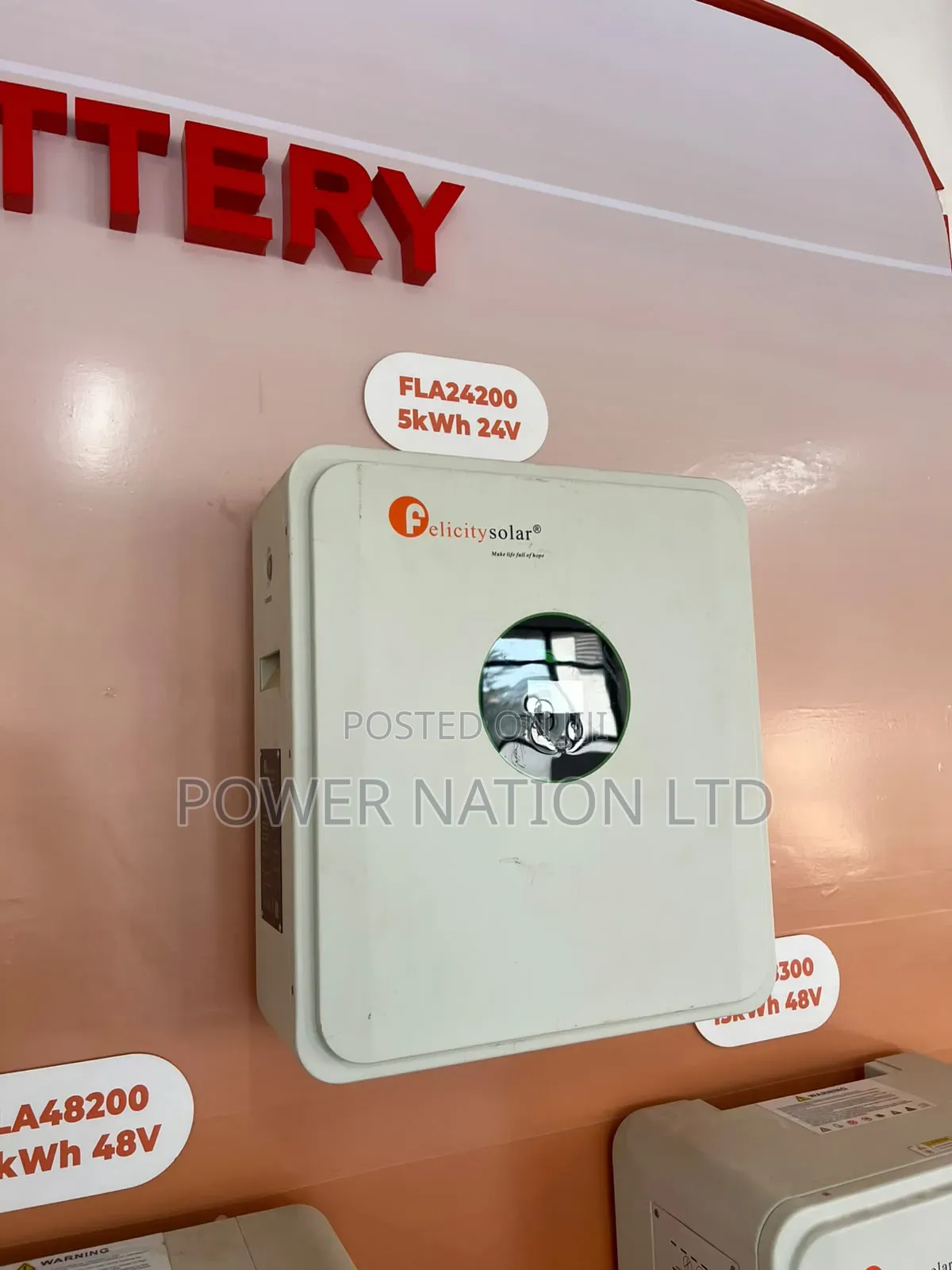 5kwh 24v Nampower Felicity Lithium Battery