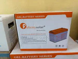 Felicity 100Ah 12V Deep Cycle Gel Battery – 3 Years Warranty