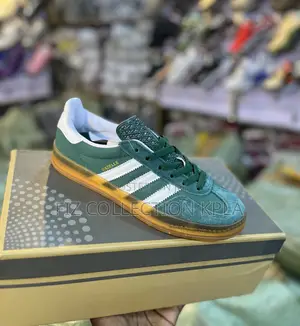 Original Adidas Gazelle Indoor Collegiate Green Sneakers