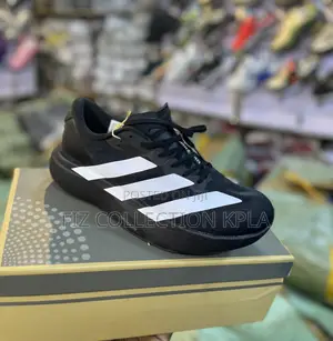 Adidas Adizero Evo SL Black White Daily Running Shoes